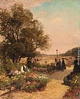 Quai Aux Fleurs by Alfred Stevens